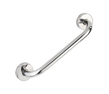 WENKO Bosio Shine Badewannengriff Bügelgriff in Hochglanz-Edelstahl, 25 cm