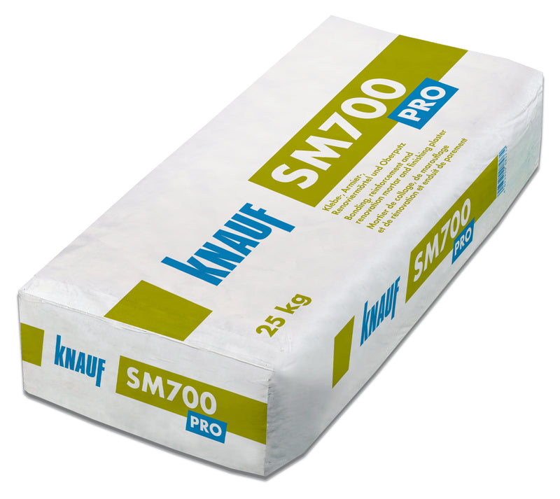 Knauf SM700 Pro Klebe- und Armierungsmörtel weiß 25 kg