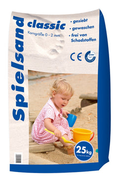 Hamann Spielsand Classic, Naturstein-Quarz, Sack 25 kg