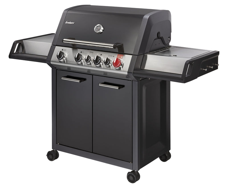Enders Gasgrill Monroe Black Pro 4, Schwarz, Nr. 8370