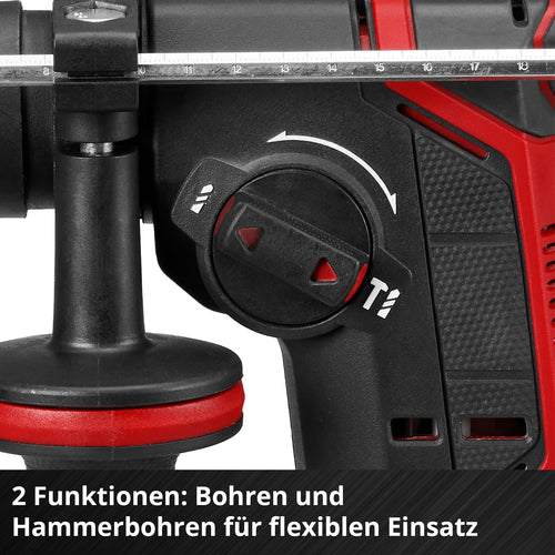 Einhell Professional Akku-Bohrhammer TP-HD 18/17-C in Schwarz mit SDS-plus