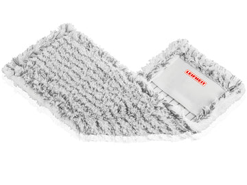 Leifheit Wischbezug Classic microfibre weiß/grau, 42 cm Breite