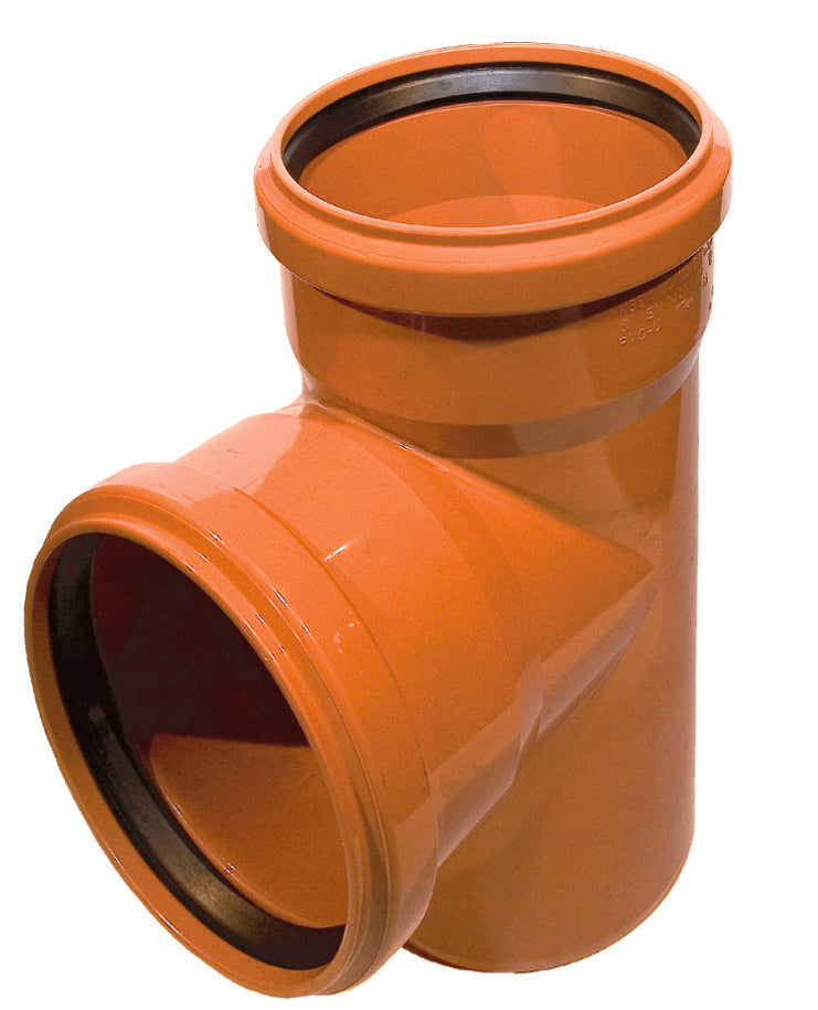 Ostendorf KGEA Einfachabzweig 160/160 orangebraun PVC