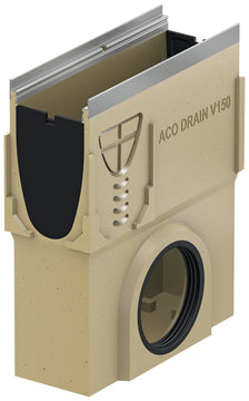 ACO DRAIN® Multiline Einlaufkasten ohne Abdeckung V150, DN 150, 61 cm Einbauhöhe