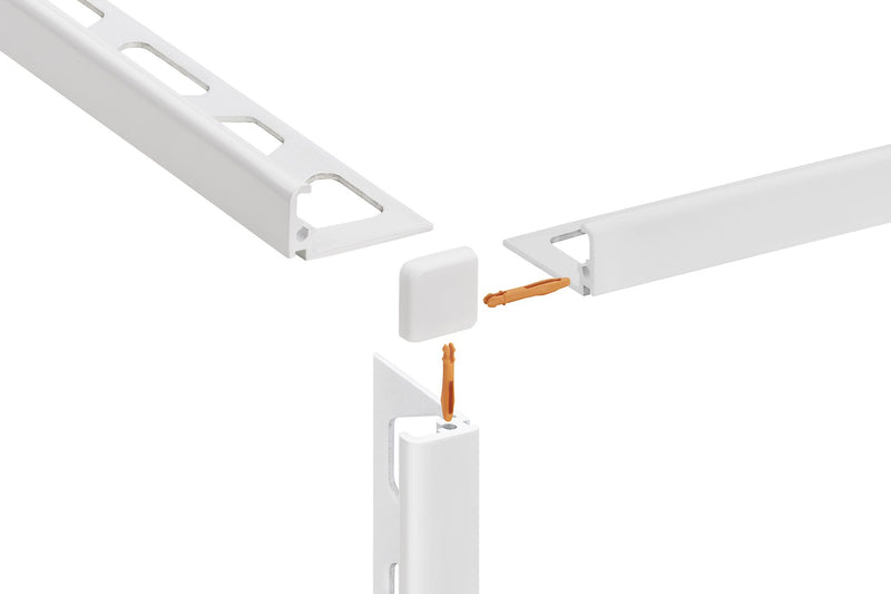 Schlüter JOLLY-TS/EV Außenecke EV/J100TSDA, Dunkelanthrazit, H=10 mm