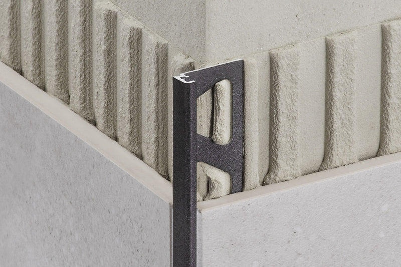 Schlüter JOLLY Abschlussprofil aus Aluminium beigegrau 11 mm