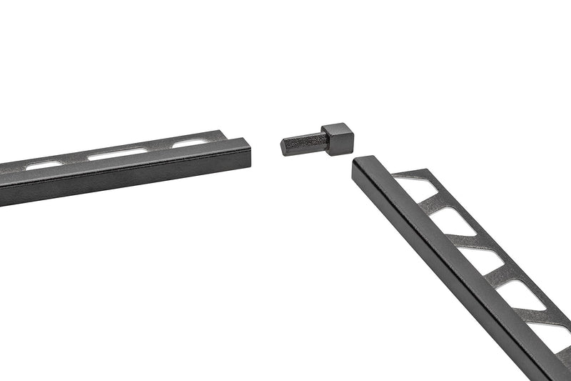 Schlüter QUADEC-AC/EV Außenecke Eckstück Graphitschwarz, H=10 mm