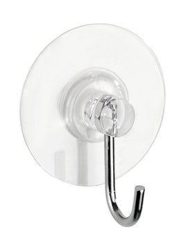 WENKO Static-Loc Nickelhaken transparent, 4er Set