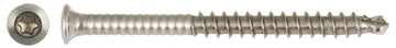 ACP Hartholzschrauben C1 TX25 Edelstahl, 5,0 x 70 mm (100 St.)