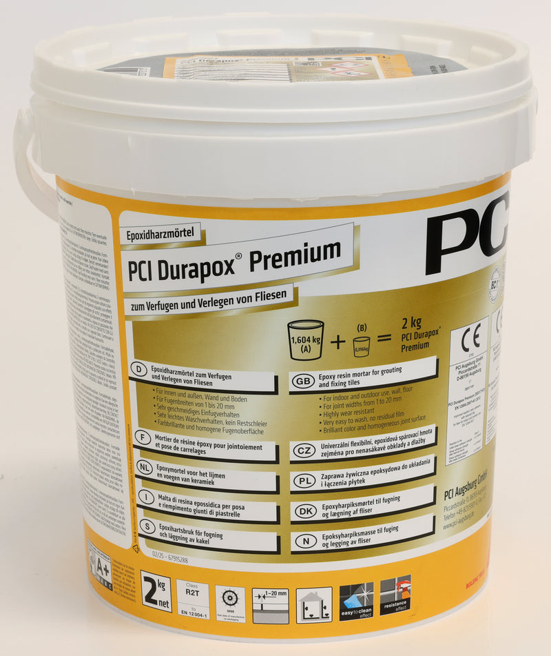 PCI Durapox Premium 2K Reaktionsharz-Mörtel Nr. 02 Bahamabeige, 5 kg