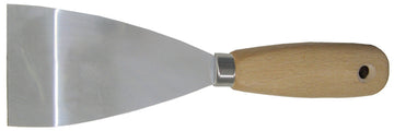 Conmetall Meister Schaberspachtel mit großem Holzheft, 70 mm Breite