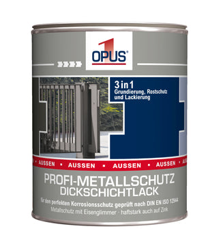 OPUS1 Dickschichtlack Metallschutz, lösemittelhaltig (0,75 l)