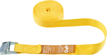 CONNEX Zurrgurt gelb mit Klemmschloss, 25 mm / 3,5 m (250 daN)