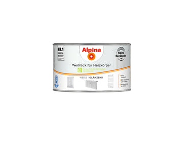 Alpina Weißlack für Heizkörper glänzend, weiß