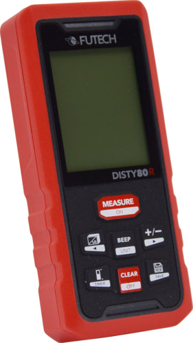 FUTECH Laser-Entfernungsmesser Disty80R rot, 80 m, 2 mm