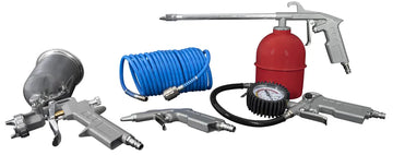 Güde Druckluft-Set Metall, mit, Schlauch