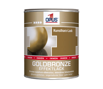 OPUS1 Effektlack Goldbronze für Schutzanstrich, hochglänzend, 0,125 l