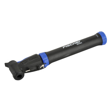 fischer Mini-Luftpumpe Doppelhub reversibel, schwarz