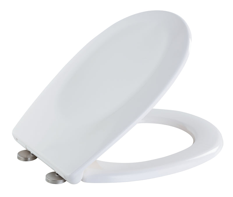 WENKO Vorno WC-Sitz weiß aus Duroplast, 350 x 445 mm