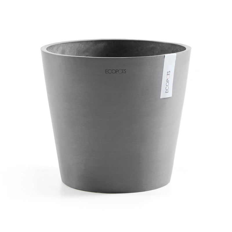 Deutsche Cuxin Marketing Ecopots „Amsterdam“ Topf, grau, 30 cm