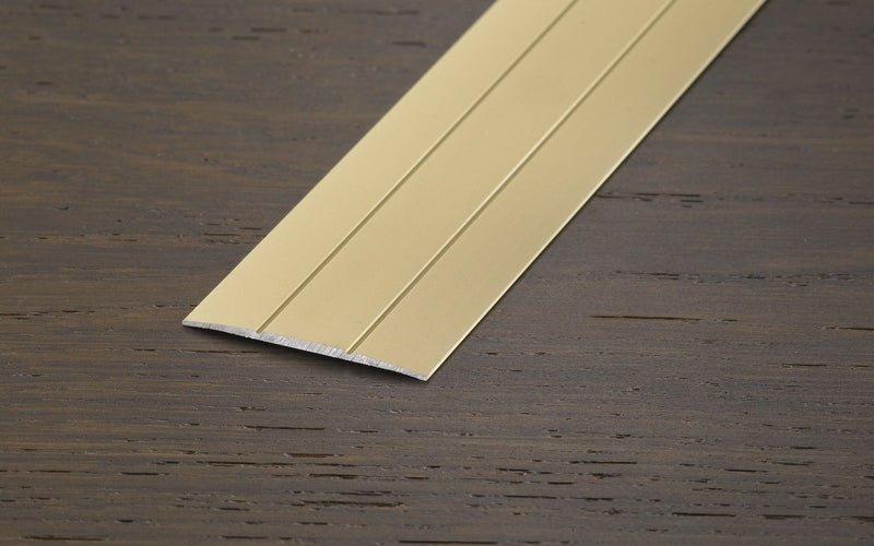 PROLINE PROTRANS Übergangsprofil Alu 38 mm, 1000 mm, edelstahl eloxiert, selbstklebend