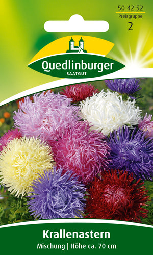 QUEDLINBURGER SAATGUT Krallenaster Mischung PG 2, Kräutersamen