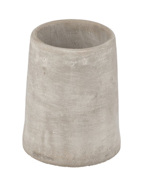 WENKO Villena Zahnputzbecher Beton grau, standmontiert Ø 7,4 cm