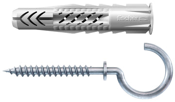 fischer Universaldübel UX RH K Nylon, 4 Stück