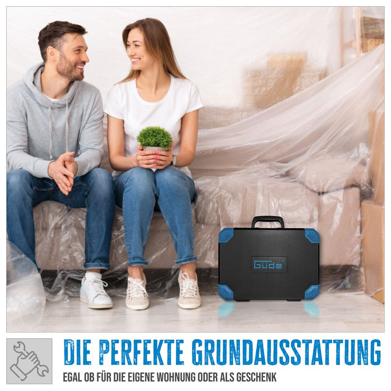 Güde Werkzeugkoffer GWZK 241, Werkzeugset im Koffer, 241-teilig, 270 x 355 x 135 mm