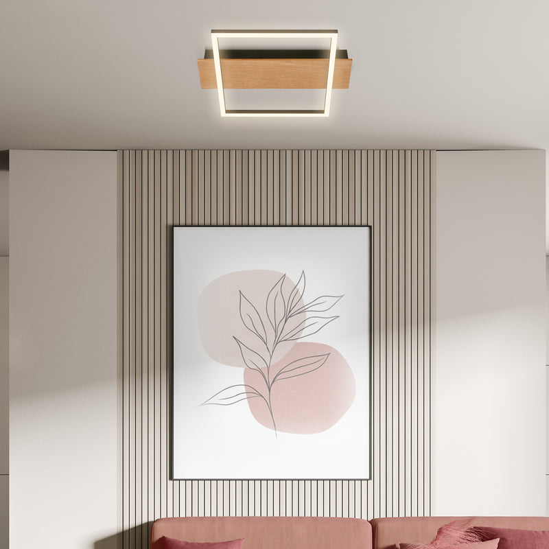 BRILONER Deckenleuchte LED Rahmen (Innenleuchte)
