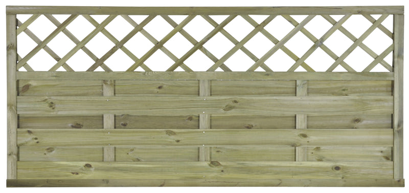Stelmet stabiler Dichtzaun mit Gitter grün 180 x 90 cm