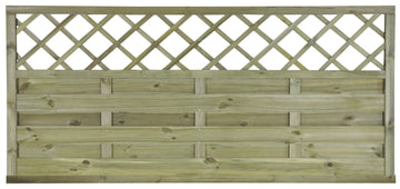 Stelmet stabiler Dichtzaun mit Gitter grün 180 x 90 cm