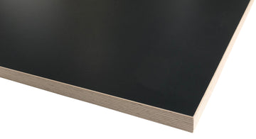 JÜRGENS Möbelbauplatte Anthrazit, ABS-Kante 2 mm, melaminbeschichtet