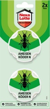 Nexa Lotte Ameisen-Köder N, gebrauchsfertig, Spinosad, 2 Dosen