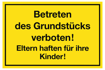 Conmetall Meister Hinweisschild gelb