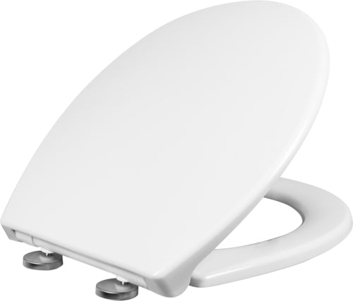 PRIMA Classic Thermoplast WC-Sitz Weiß mit Absenkautomatik