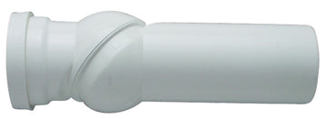 Cornat WC-Gelenk-Ablaufbogen 0–90°, Kunststoff weiß, Ø 110 mm