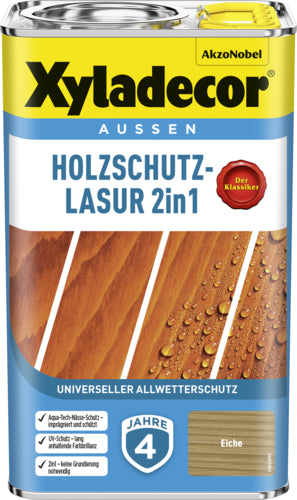 Xyladecor Holzschutzlasur 2in1, l