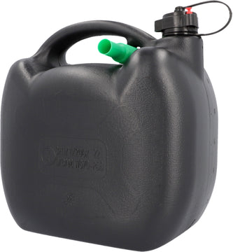 Cartrend Benzinkanister aus Kunststoff in schwarz, 10 l Kanister