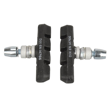fischer Bremsschuhe V-Brake Keramik, schraubbar, schwarz/silber, 2 Stück