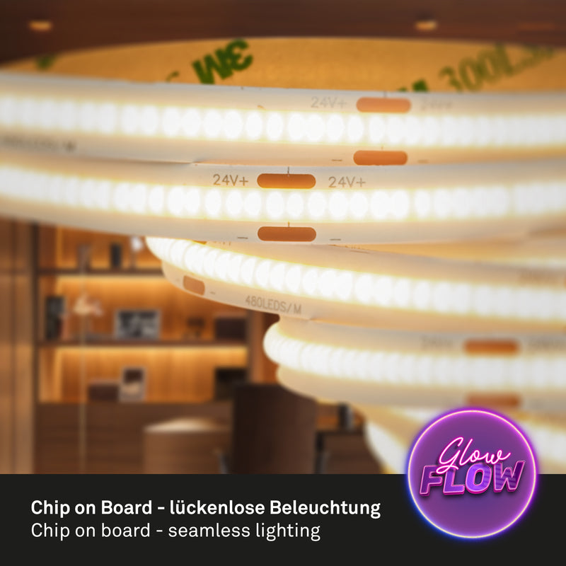 BRILONER Leuchten Band LED COB 3000K, OnOff, 3 m