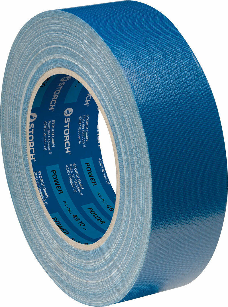STORCH Gewebe-Klebeband Allrounder blau 25 mm, 50 m, 4er-Set