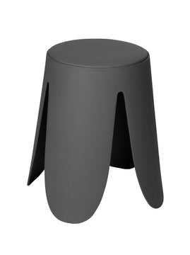 WENKO Comiso Hocker matt, gepolsterte Sitzfläche aus Kunststoff