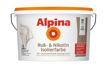 Alpina Nikotinsperre weiß, Innen-Dispersionsfarbe 5 l für 26 m²