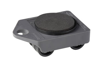 MEISTER Transportroller KU grau, Hart 106 x 75 mm, TK 150 kg