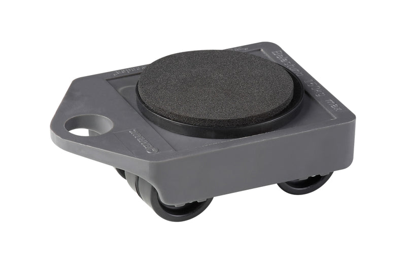 MEISTER Transportroller KU grau, Hart 106 x 75 mm, TK 150 kg