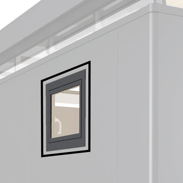 Biohort Dreh-Kippfenster für CasaNova Dunkelgrau-metallic Links