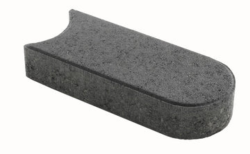 KANN Mähkante Maxi Beton-Kantstein anthrazit 28 x 16 x 5 cm