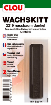 ALPINA Wachs-Kitt-Stange Nussbaum dunkel
