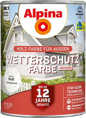 ALPINA Wetterschutzfarbe